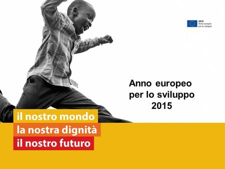 Anno europeo per lo sviluppo 2015