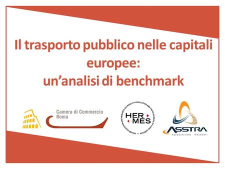 Il trasporto pubblico nelle capitali europee: un’analisi di benchmark