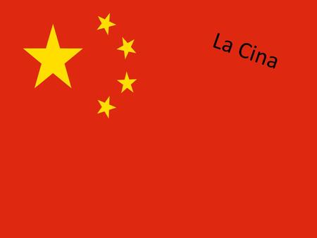 La Cina. Politica cinese Ufficialmente repubblica popolare In passato ci fu il governo autoritario o governo nazionalista Partito comunista alla guida.