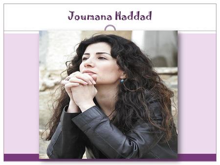Joumana Haddad.