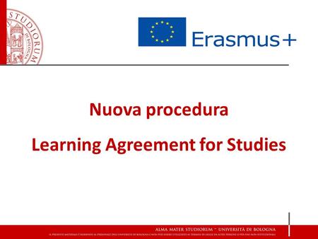 Learning Agreement for Studies