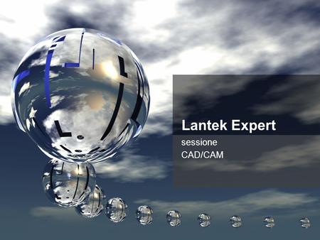 Lantek Expert sessione CAD/CAM.