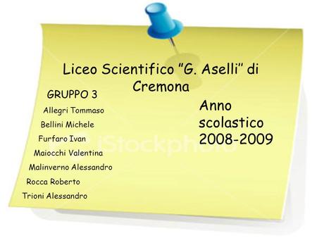 Liceo Scientifico ”G. Aselli’’ di Cremona