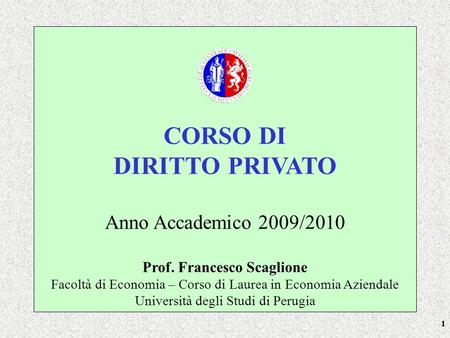 Prof. Francesco Scaglione