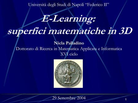 superfici matematiche in 3D