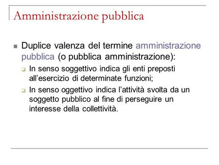 Amministrazione pubblica
