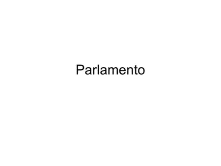 Parlamento.