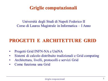 Griglie computazionali