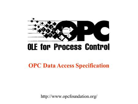 OPC Data Access Specification