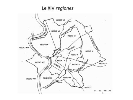 Le XIV regiones.