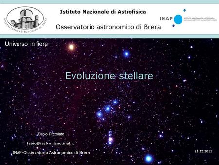 INAF-Osservatorio Astronomico di Brera