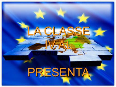 LA CLASSE VI AL PRESENTA...