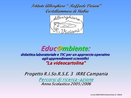 Istituto Alberghiero “ Raffaele Viviani”