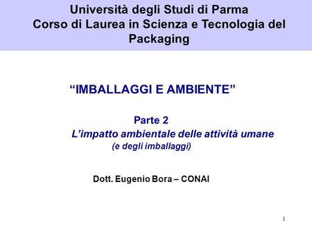 Università degli Studi di Parma