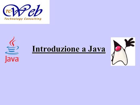 Introduzione a Java.