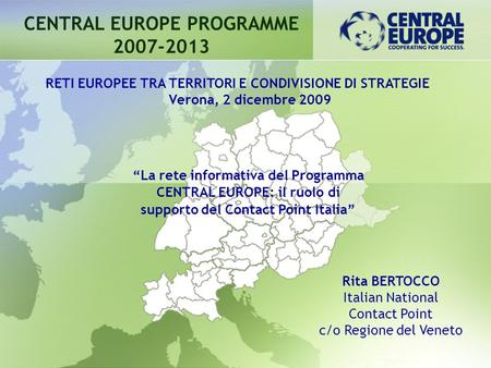 CENTRAL EUROPE PROGRAMME