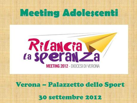 Verona – Palazzetto dello Sport