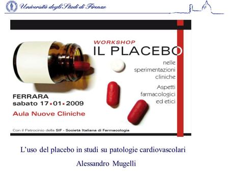 L’uso del placebo in studi su patologie cardiovascolari