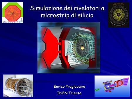Simulazione dei rivelatori a microstrip di silicio
