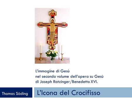 L’Icona del Crocifisso