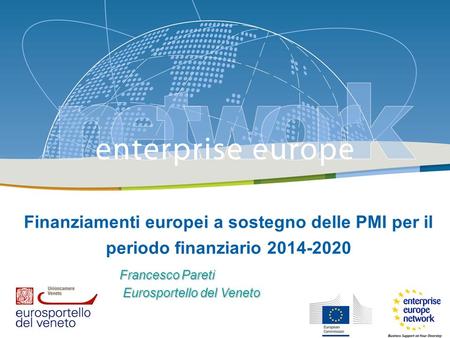 Finanziamenti europei a sostegno delle PMI per il periodo finanziario