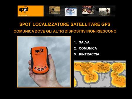 SPOT LOCALIZZATORE SATELLITARE GPS