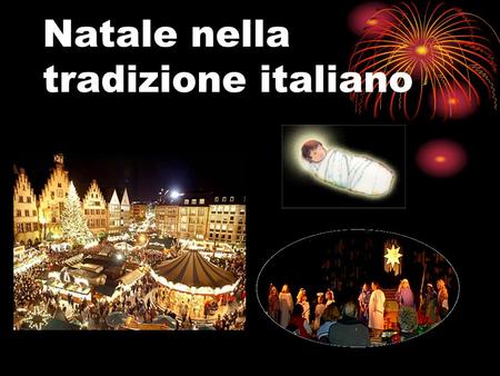Natale nella tradizione italiano