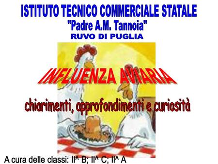 ISTITUTO TECNICO COMMERCIALE STATALE Padre A.M. Tannoia