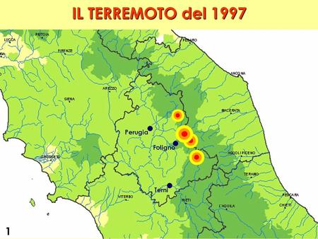 IL TERREMOTO del 1997 Perugia Foligno Terni 1.