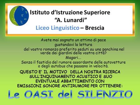 Istituto d’Istruzione Superiore “A