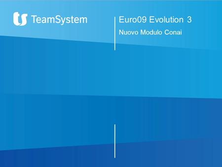 Euro09 Evolution 3 Nuovo Modulo Conai.