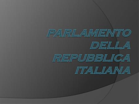 Parlamento della Repubblica Italiana