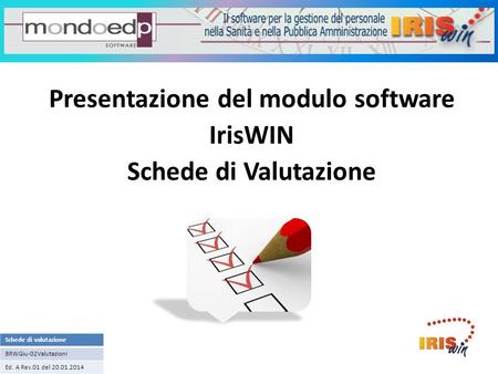 Sistema informativo IrisWIN