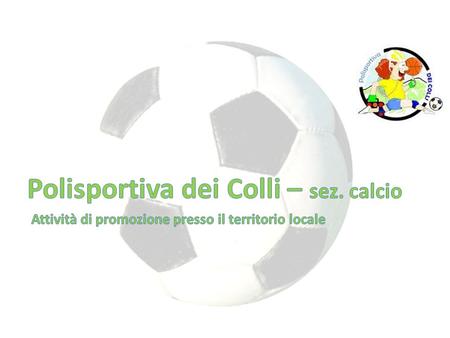Polisportiva dei Colli – sez. calcio