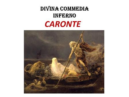 DIVINA COMMEDIA Inferno