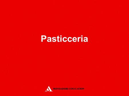 Pasticceria.