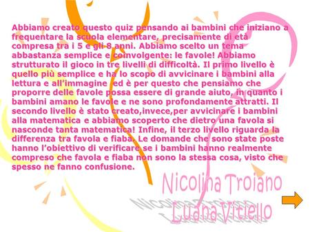 Nicolina Troiano Luana Vitiello