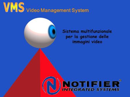 Video Management System Sistema multifunzionale per la gestione delle immagini video.