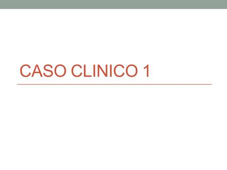 CASO CLINICO 1. Mini - anamnesi Donna di anni 77 anni; 2009: diagnosi di neoplasia della guancia destra (pT2 pN2 M0, R0). Successiva radioterapia adiuvante;