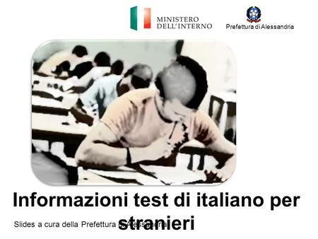 Informazioni test di italiano per stranieri