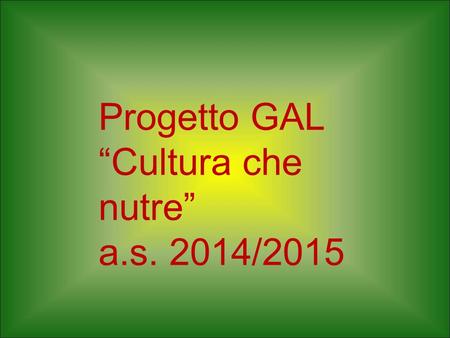Progetto GAL “Cultura che nutre” a.s. 2014/2015. Classi 4 A,4B,4D della scuola primaria di Tavernelle Classe 4C della scuola primaria di Panicale.