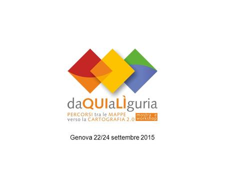 Genova 22/24 settembre 2015. BASE DATI TERRITORIALI E GEOCODIFICA NUMERI CIVICI Fabio Crescenzi, Istat Verso un nuovo uso di indagini e dati di fonte.