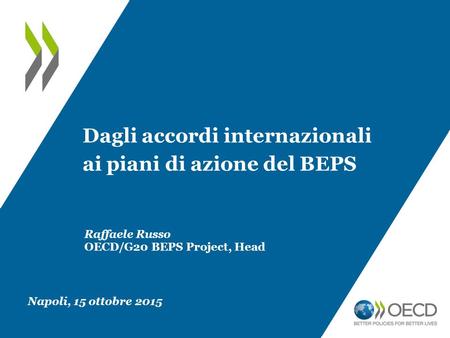 Dagli accordi internazionali ai piani di azione del BEPS