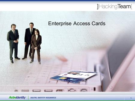 1 Enterprise Access Cards. 2 Il Problema da risolvere Problemi di Sicurezza e Usabilità I dipendenti devono sempre avere diversi strumenti di autenticazione.