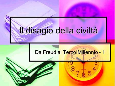 Il disagio della civiltà