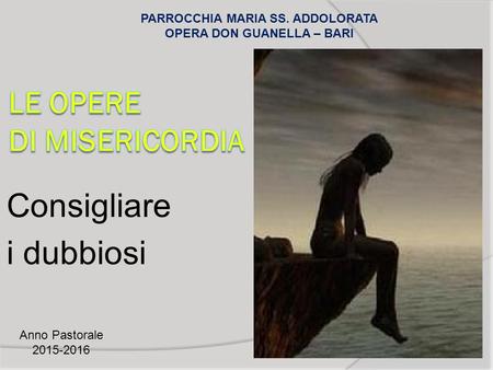 Le opere di misericordia