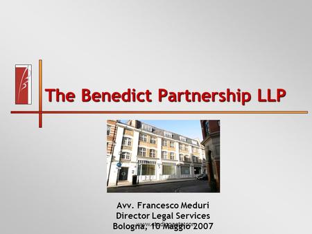The Benedict Partnership LLP
