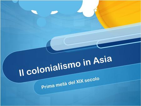 Il colonialismo in Asia