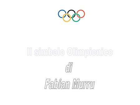 Il simbolo Olimpionico
