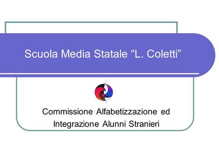 Scuola Media Statale “L. Coletti”